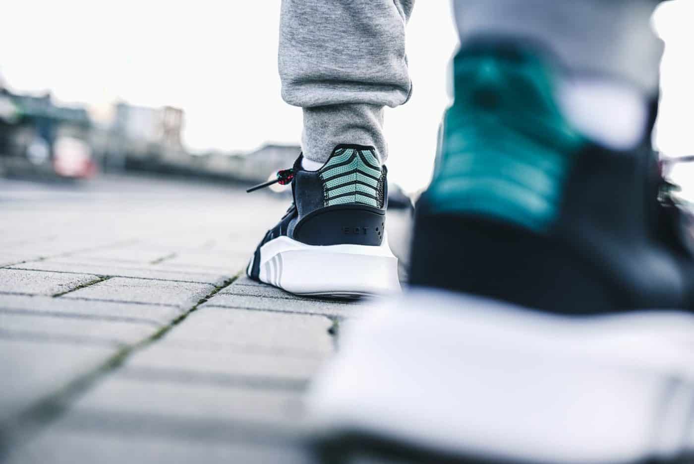 Eqt bask adv core hotsell black/sub green  cq2993